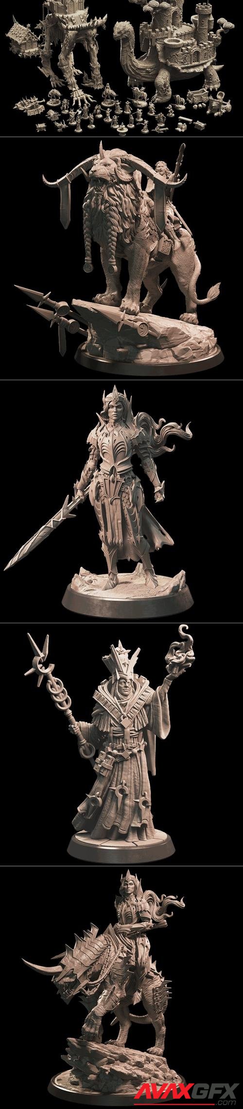 Loot Studio Fantasy - Crusade of Darkness December 2022 – 3D Print