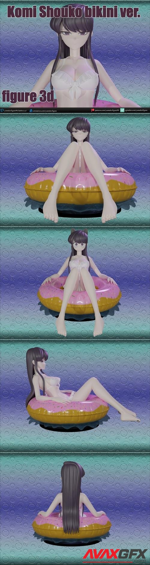 Komi Shouko bikini ver figure – 3D Print