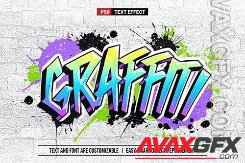 Graffiti text effect in psd