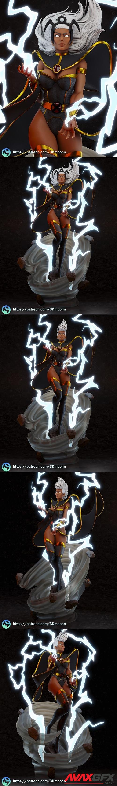 Storm X-men - 3Dmoonn – 3D Print