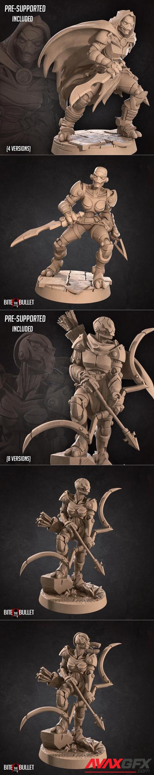 Warforged Ranger and Rogue – 3D Print