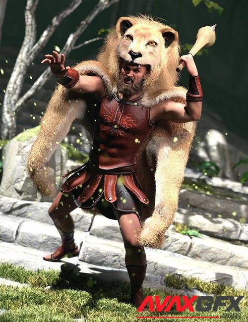 Demigod Outfit for Genesis 8 and 8.1 Male