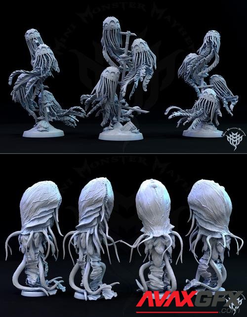 Mini Monster Mayhem - Jelly Fish 1-2 – 3D Print