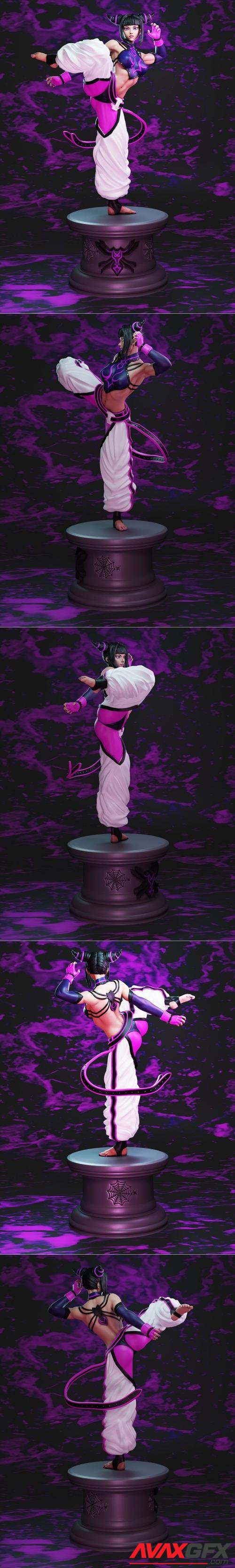 Juri Han (Street Fighter) – 3D Print