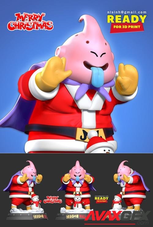 Santa Buu – 3D Print