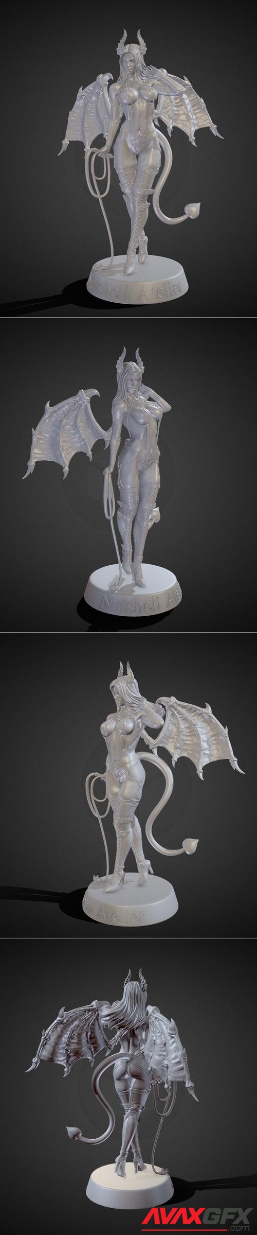 Nutshell Atelier Sadistic Succubus – 3D Print