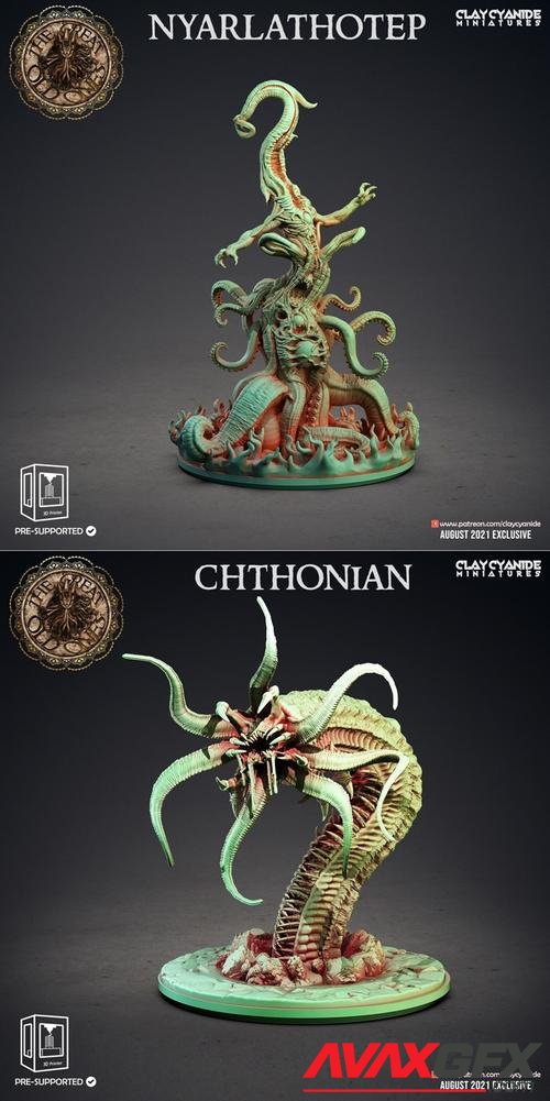 Nyarlathotep and Chthonian – 3D Print