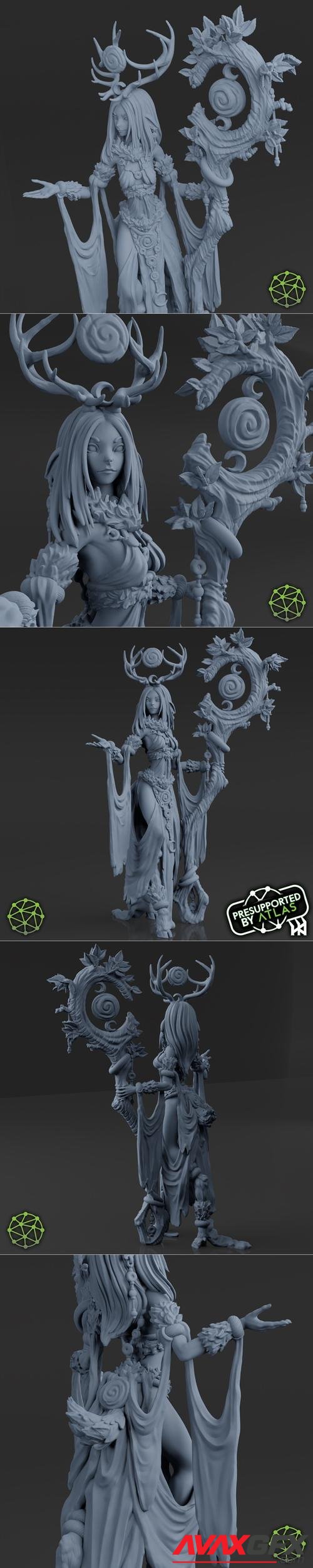 Delilah Faun of the Forest - Atlas – 3D Print