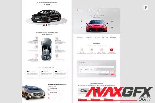 Car Showcase Figma Templates F29ZFUY