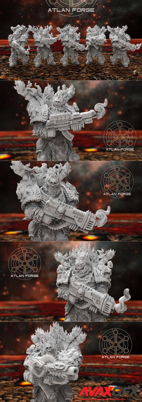 Atlan Forge - Hades Burning Legion – 3D Print