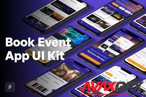 Event App UI Kit KRKXJ2N