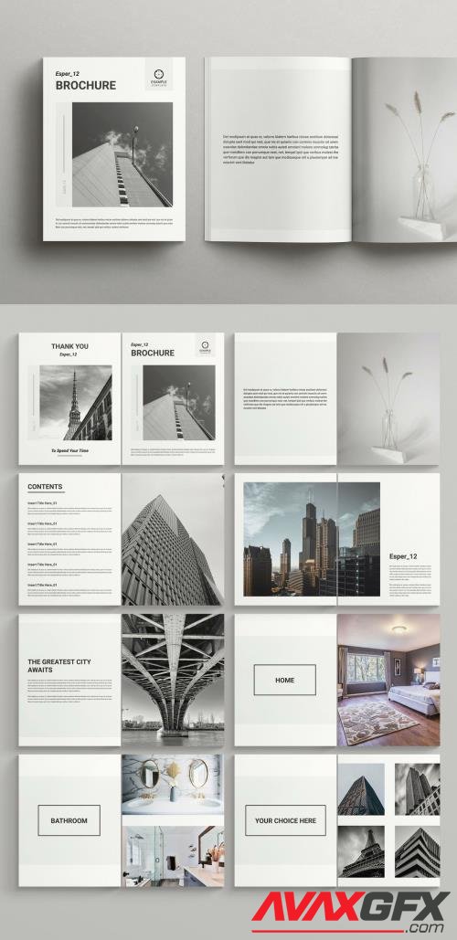 Adobestock - Esper Brochure Layout 519832636