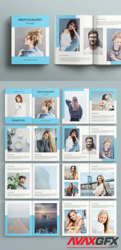 Adobestock - Photo Album Book Layout 519832632