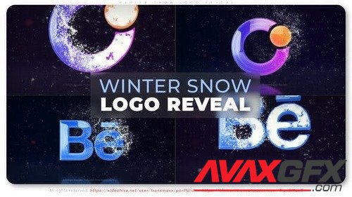 Winter Snow Logo Reveal 42736618