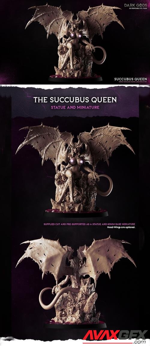 Dark Gods - Succubus Queen – 3D Print