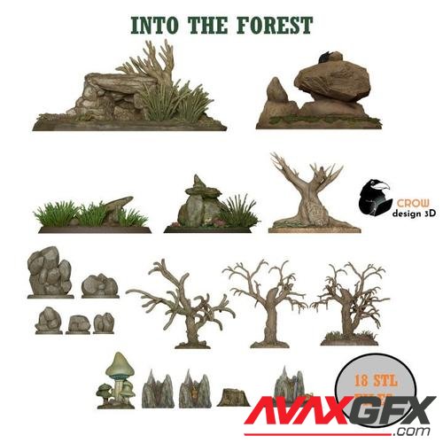 Into The Forest – 3D Print