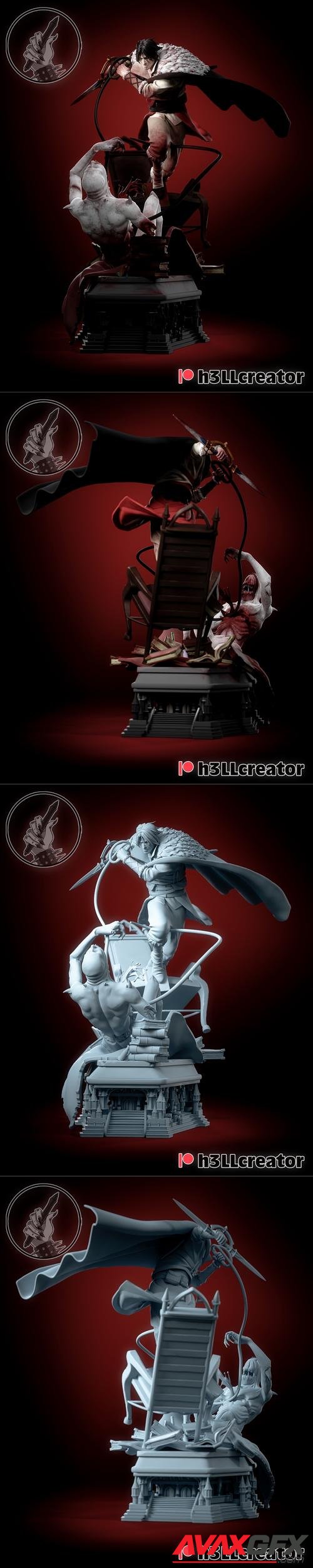 H3LL Creator - Trevor Belmont – 3D Print