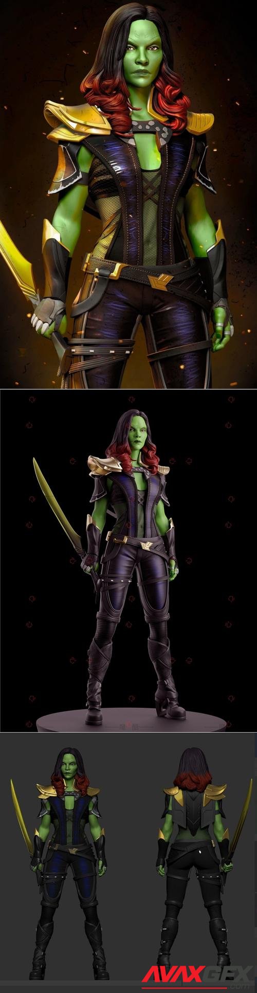 Gamora – 3D Print