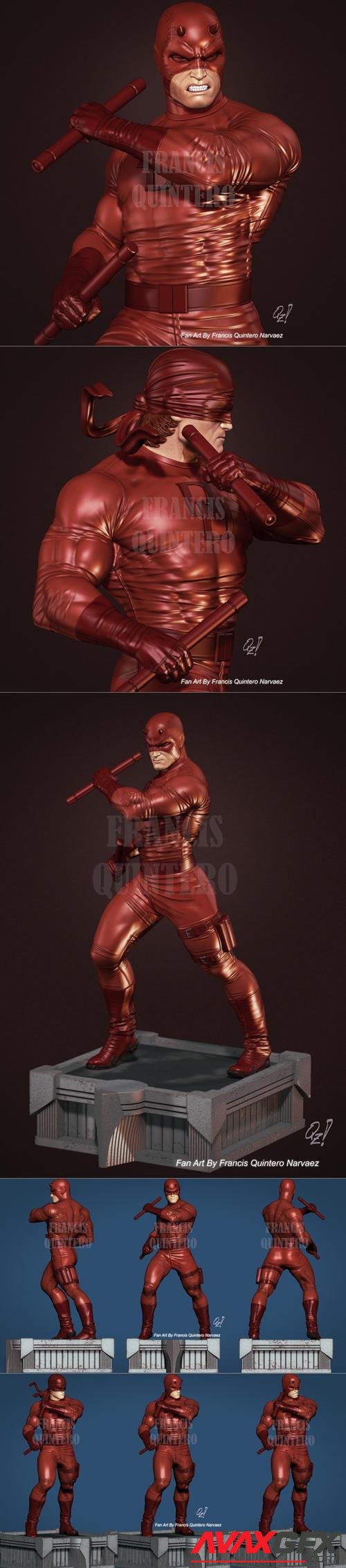 Francis Q Daredevil – 3D Print