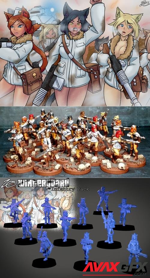 Winterguard Infantry Pack – 3D Print