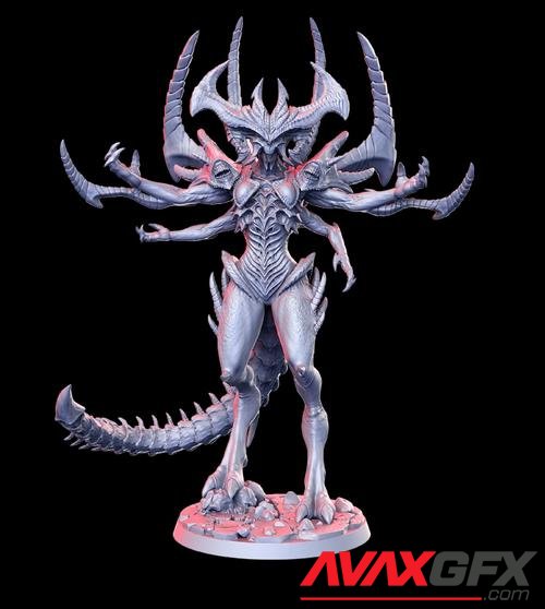 Shadhakairis (demon queen) – 3D Print