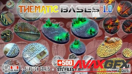 Themeatic Bases – 3D Print