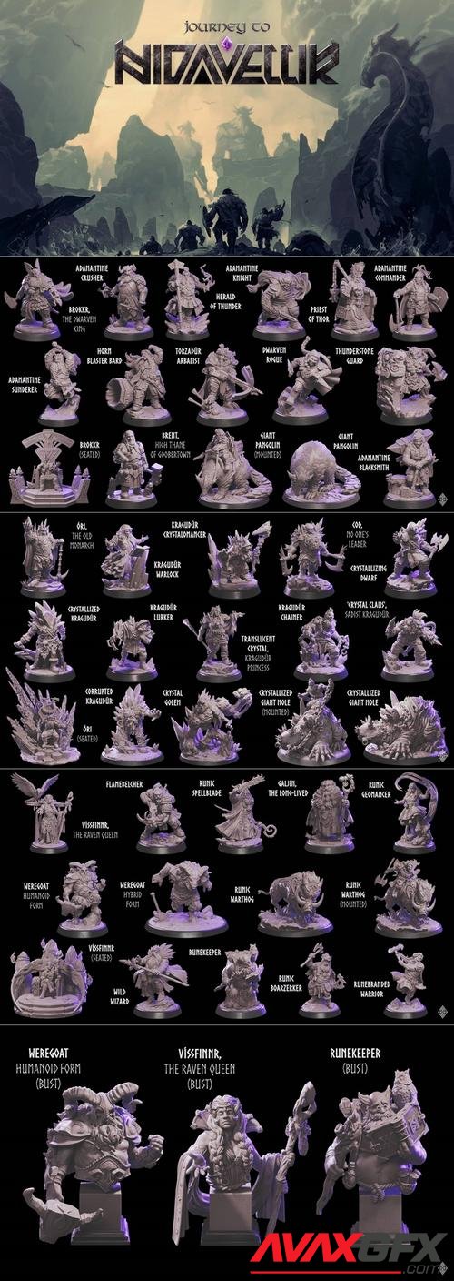 Loot Studio Fantasy - Journey to Nidavellir December 2022 – 3D Print