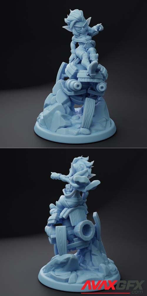 Oaken Hollow Heroes 2 - Goldie – 3D Print