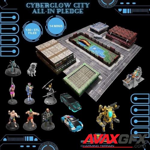 Cyberglow City – 3D Print