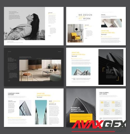 Adobestock - Simple Bifold Brochure Layout 520105909