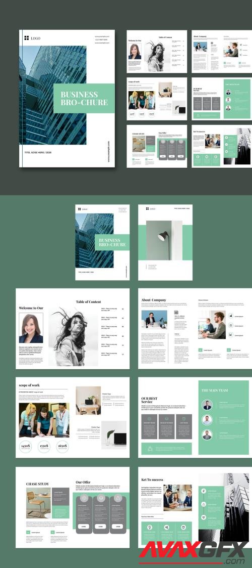 Adobestock - Business Brochure Layout 520056518