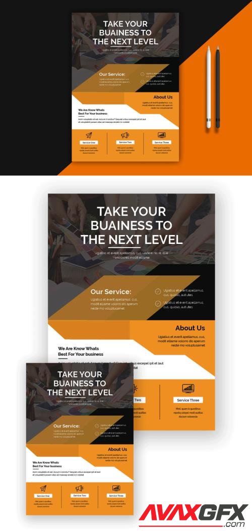 Adobestock - Creative Business Flyer 521067059