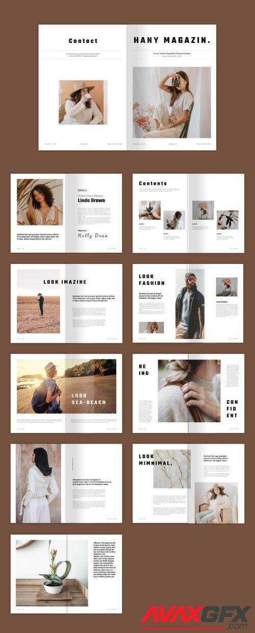 Adobestock - Magazine Layout 520842039