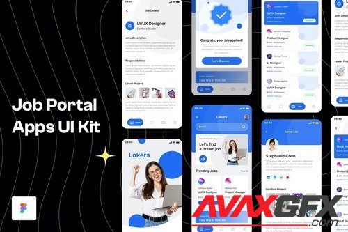 Job Portal App UI Kit 