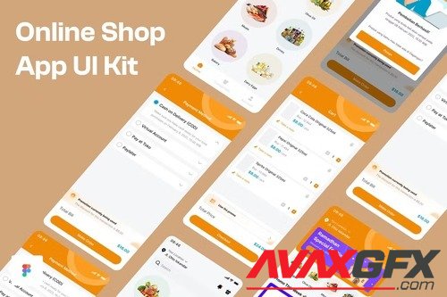 Online Shop App UI Kit 