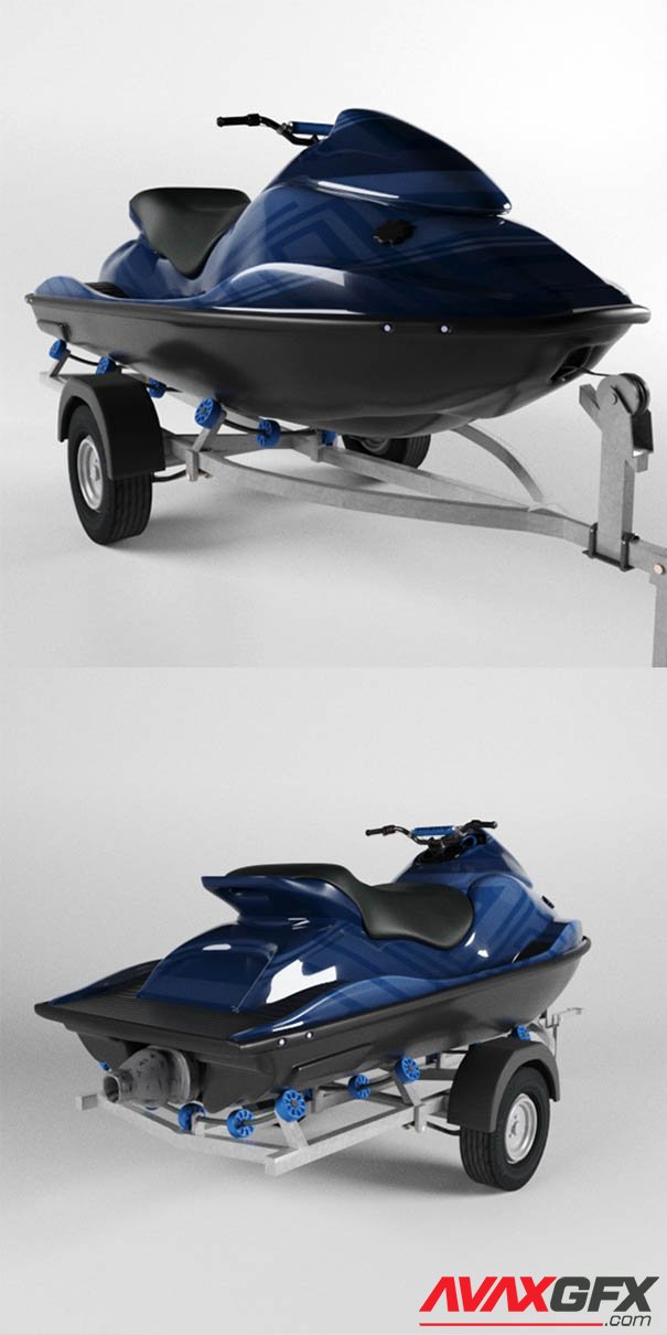 Jet ski 3D Model