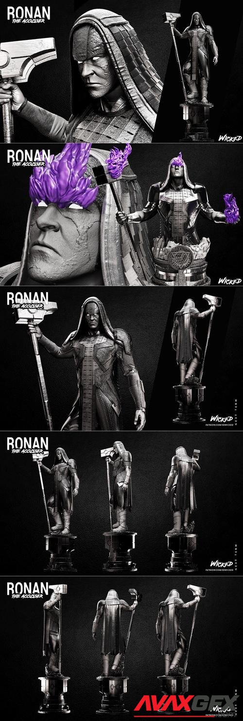 Wicked - Ronan Statue and Bust – 3D Print