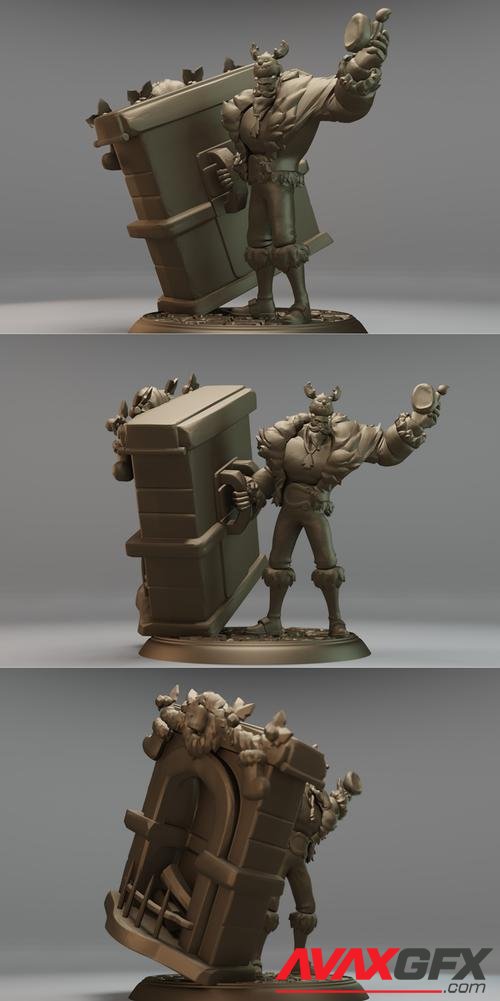 Braum Santa Claus - League of legends – 3D Print