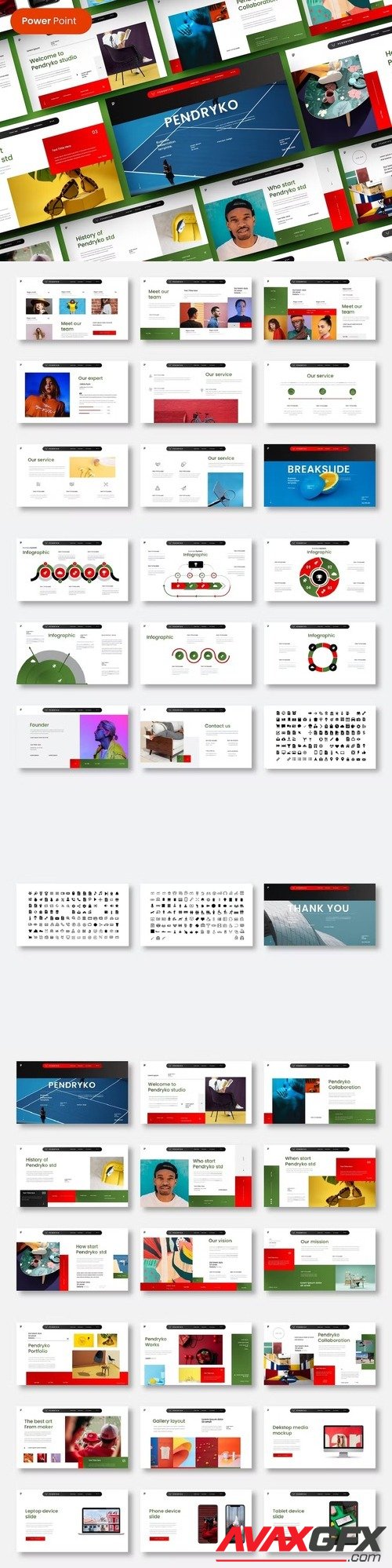 Pendryko – Business PowerPoint Template 