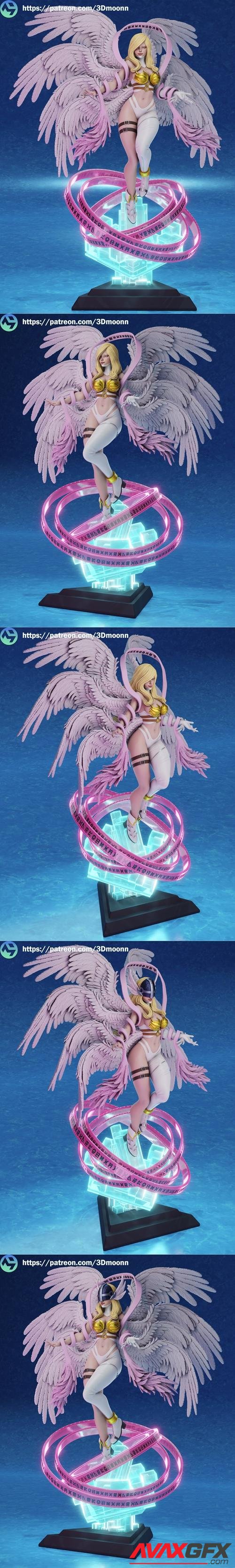 Angewomon Digimon - 3DMoonn – 3D Print