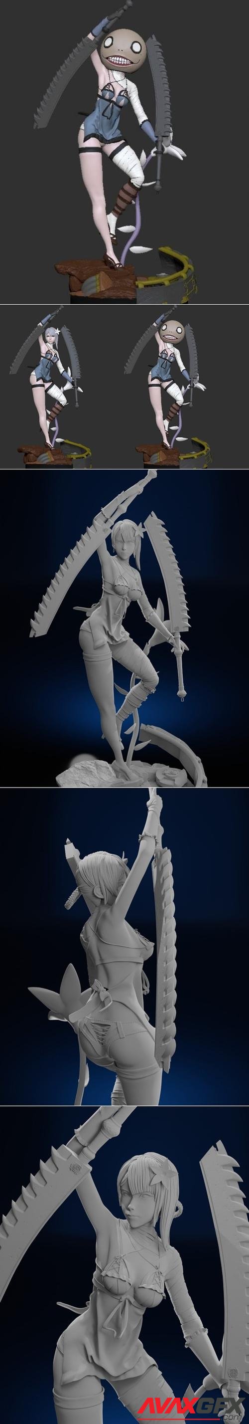 Nier Kaine – 3D Print