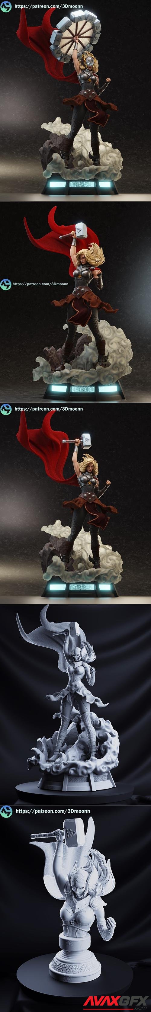 3DMoonn - Jane Foster – 3D Print