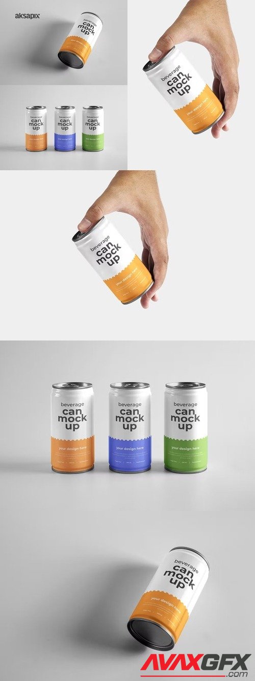 Beverage Can Mockup 2 8KKGYU5