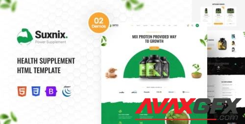 Themeforest - Suxnix - Health Supplement Landing Page 39230389