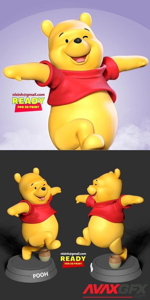 Pooh Bear – 3D Print