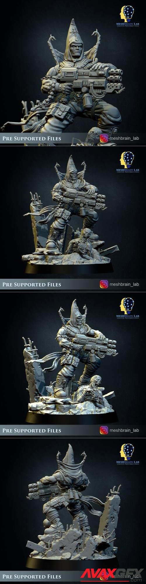 Imperial inquisitor Torquemada – 3D Print