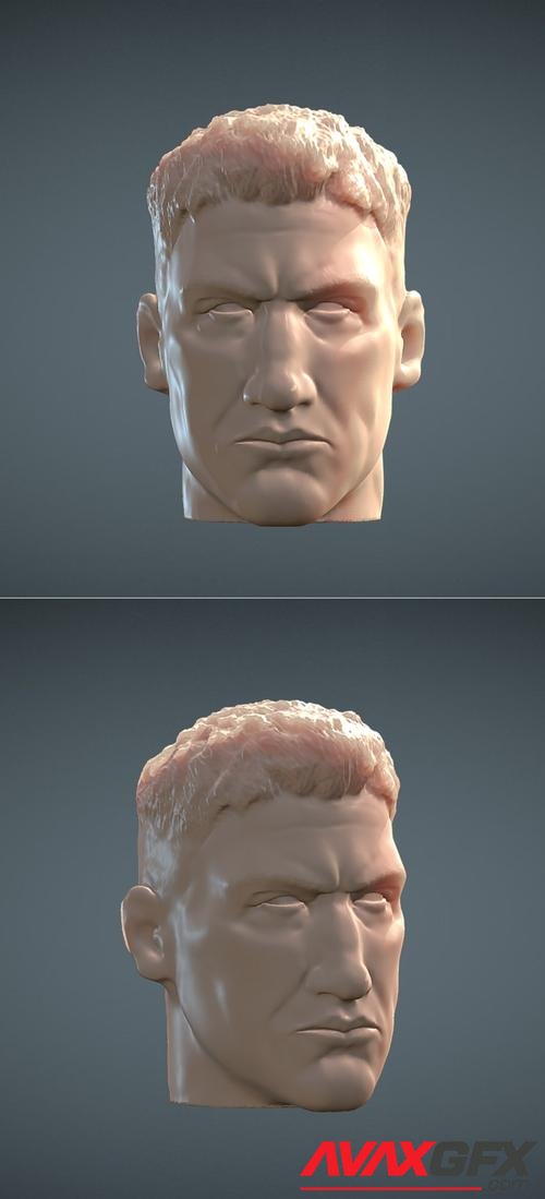 Punisher Head Jon Bernthal – 3D Print