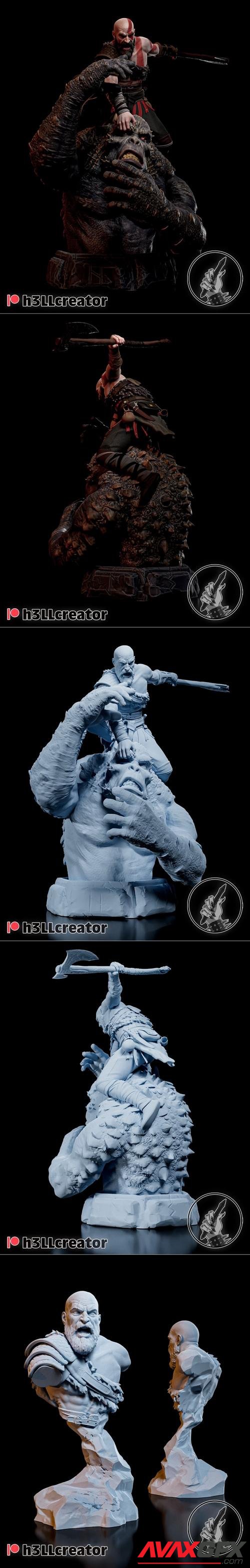 Kratos - God of War – 3D Print