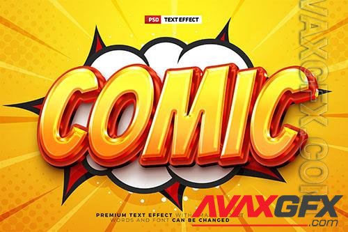 Comic Hero 3D Text Effect