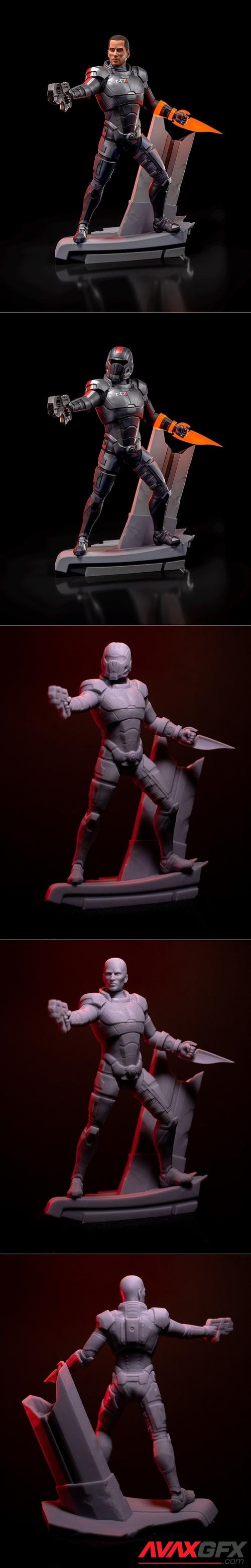 Commander Shepard – 3D Print